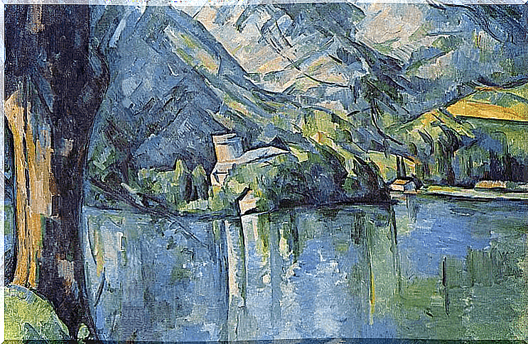 Work by Paul Cezanne