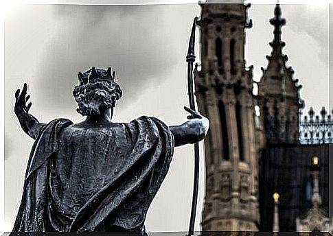 Sculpture of Boadicea in London